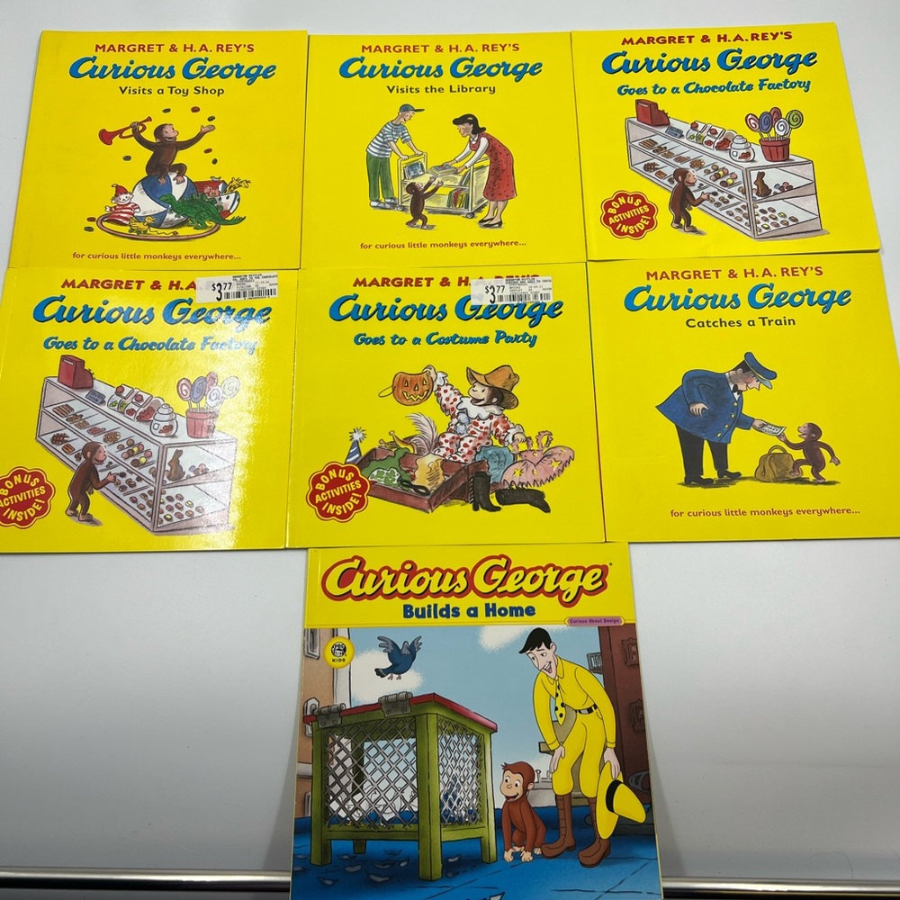 Curious George Books X 18 Paperback